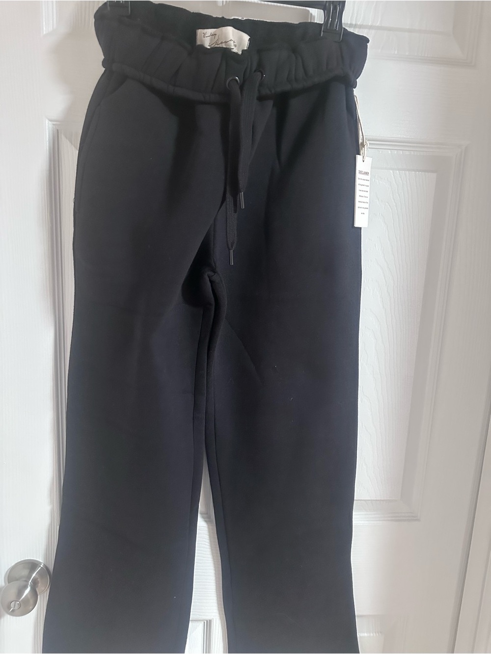 Vintage Havana Black Drawstring Sweatpants